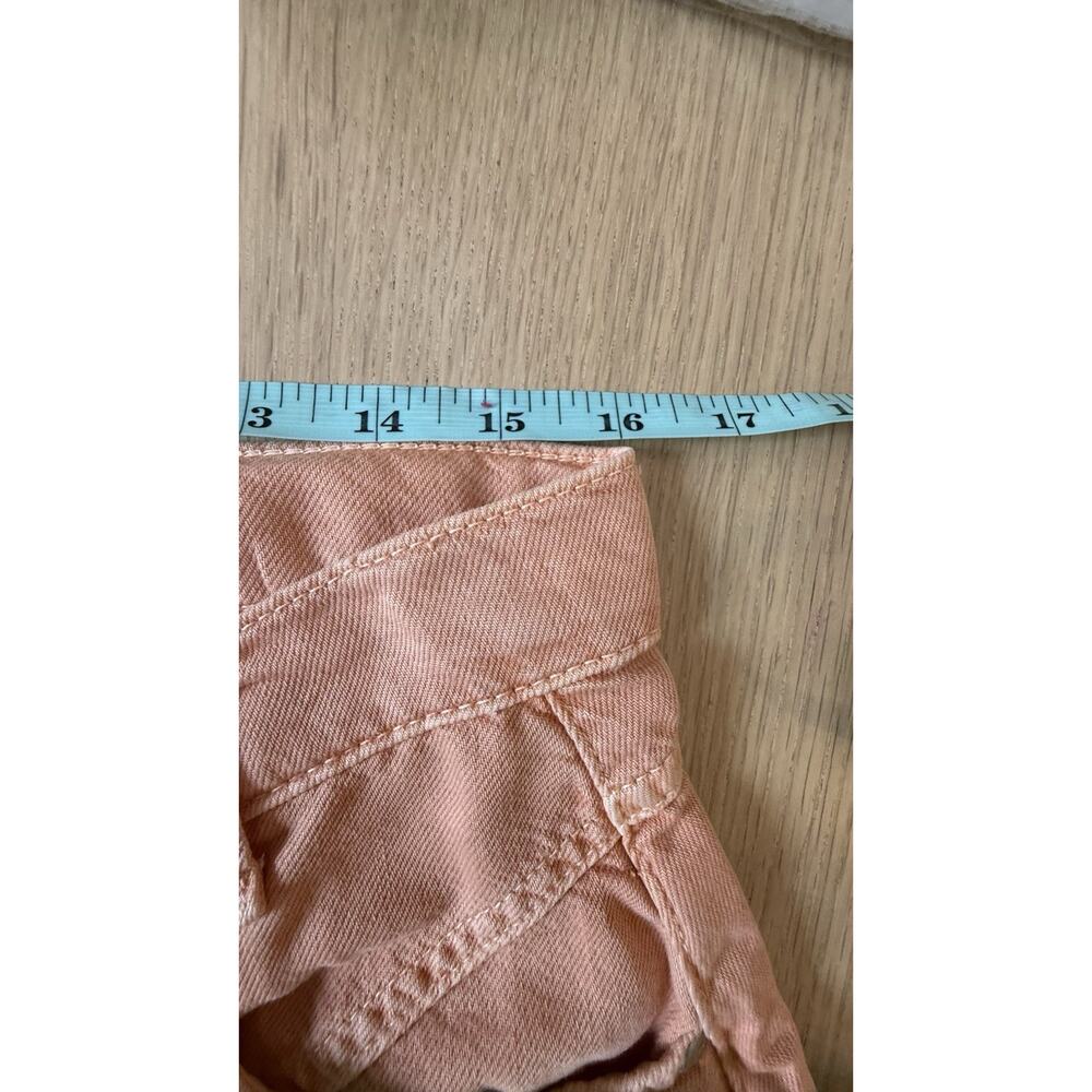 Anthropology Pilcro Pleated Micro Denim Skirt Fall Festival Size 12 - Picture 10 of 11